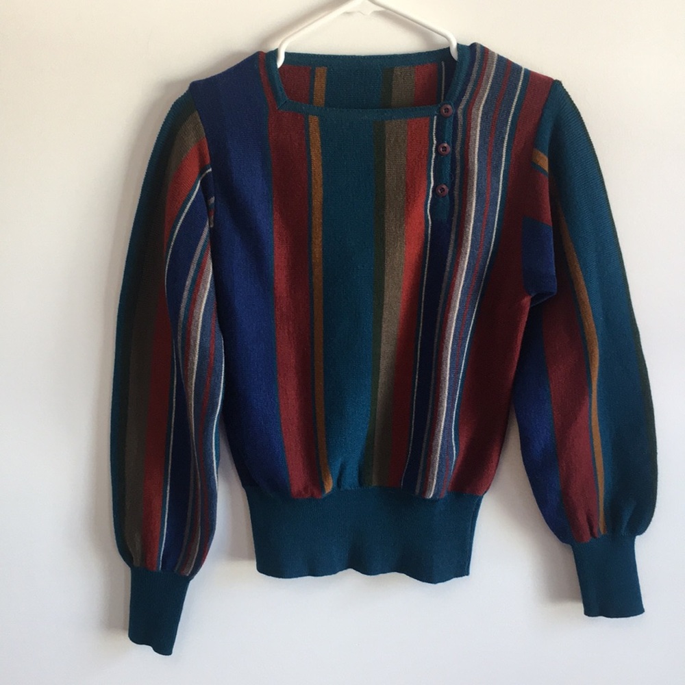 Lovely spring sweater.